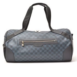 Louis Vuitton Damier Cobalt Matchpoint Polochon Boston Bag
